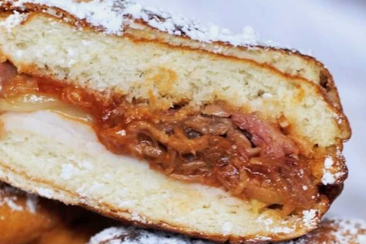Mini Monte Cristo Sandwich.