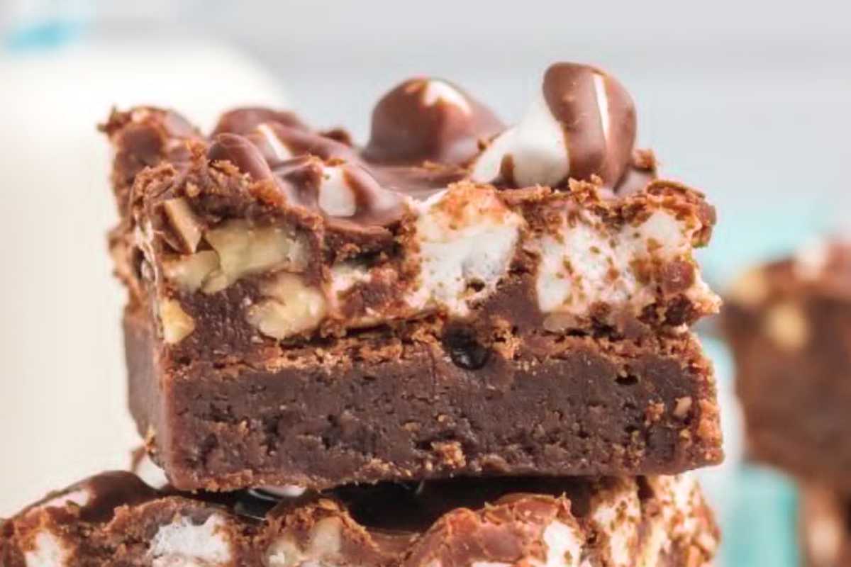 Mississippi Mud Brownies.