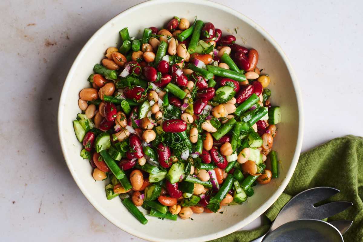 Mixed Bean Salad. 