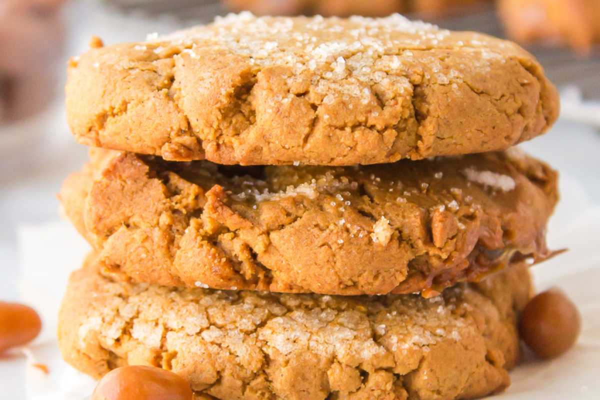 Molasses Cookies With Sugar Babies. 