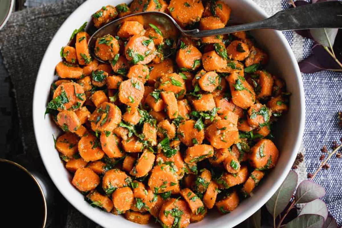 Moroccan Carrot Salad. 