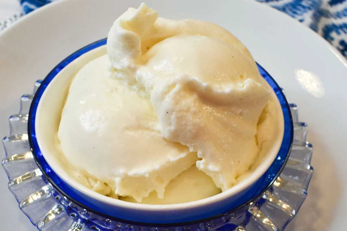 Ninja Creami Vanilla Bean Ice Cream. 