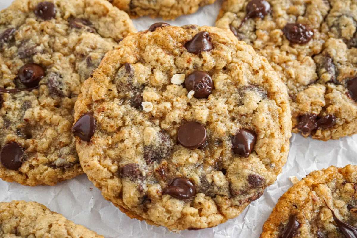 Oatmeal Chocolate Chip Cookies.