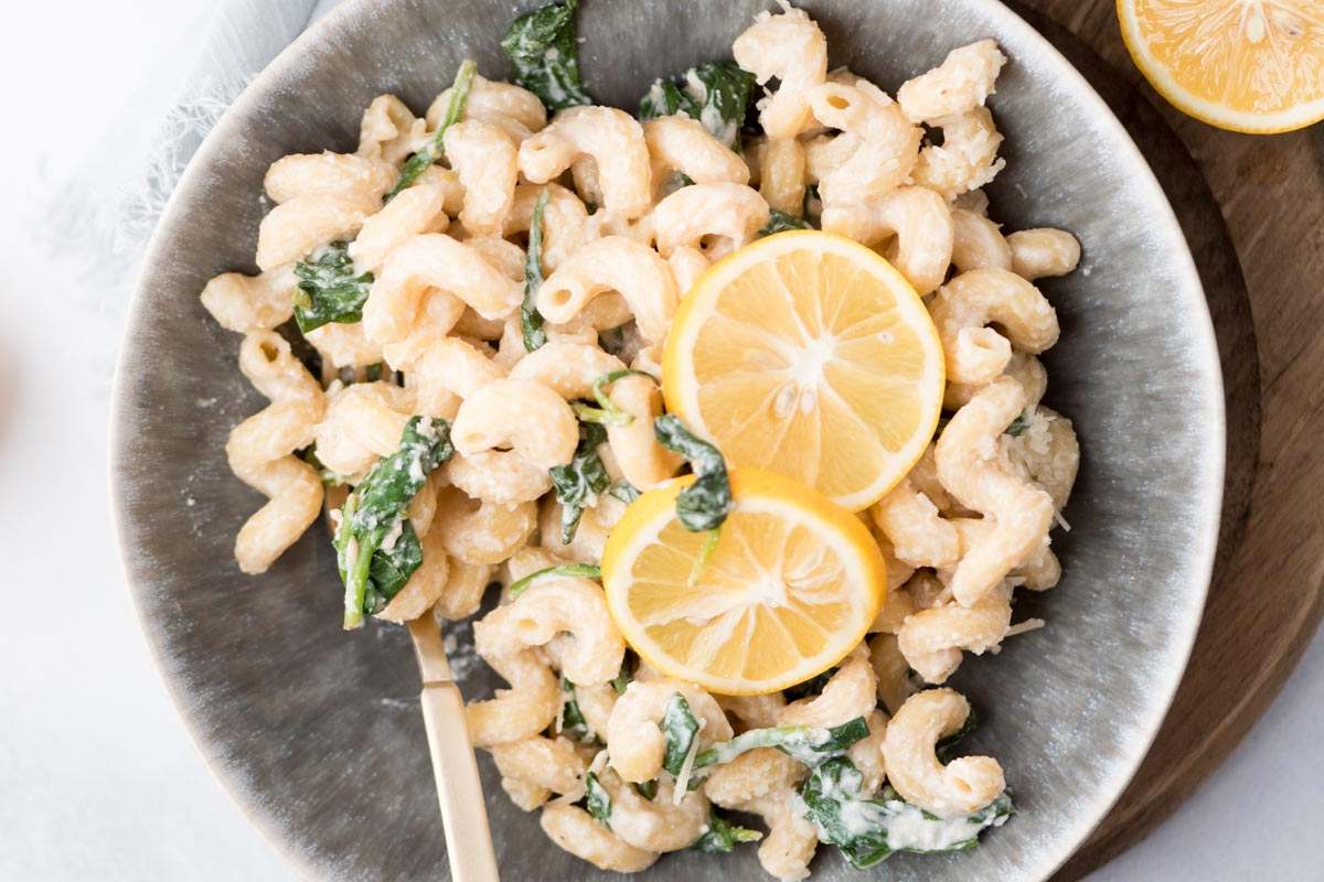 One Pot Ricotta Cheese Pasta. 