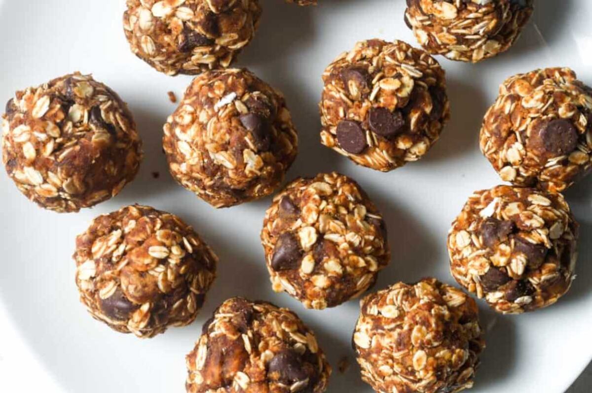 Peanut Butter Energy Balls. 