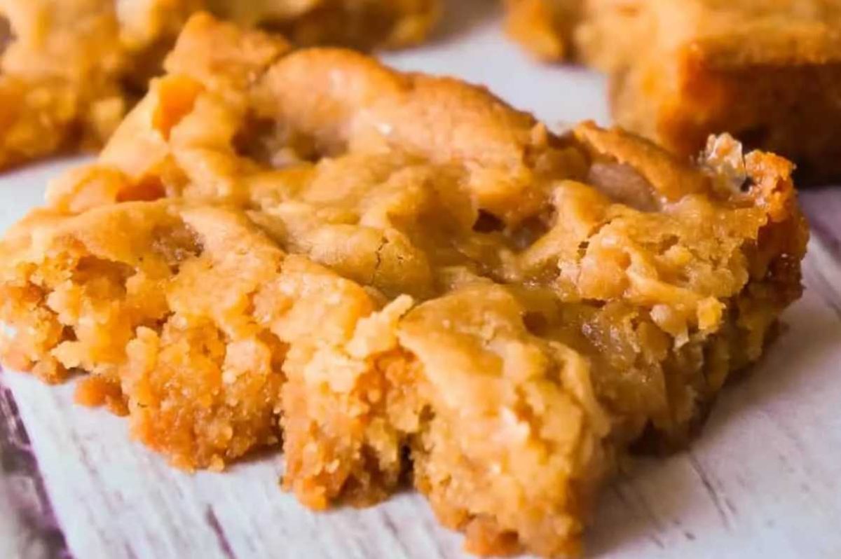 Peanut Butter Marshmallow Cookie Bars. 
