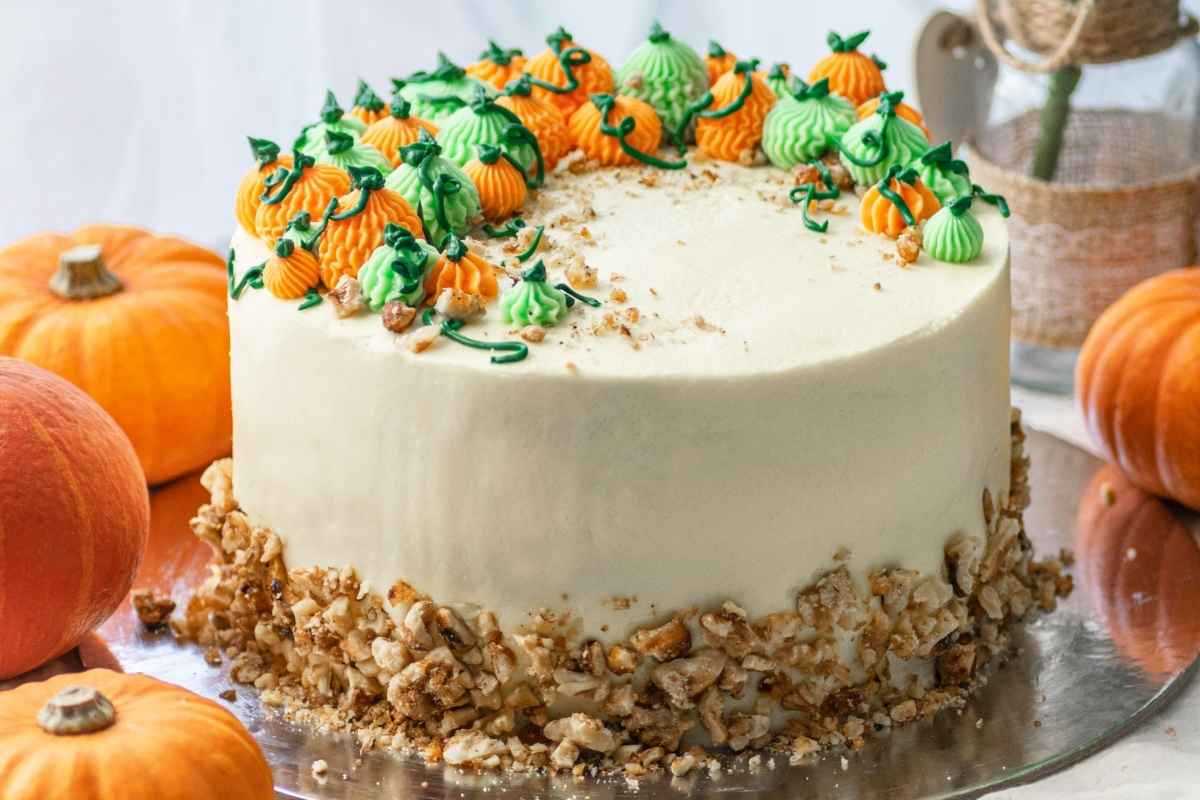 Pumpkin Crunch Cake. 