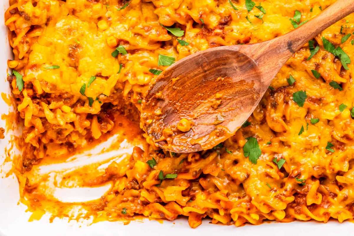 Quick Sloppy Joe Casserole Recipe. 