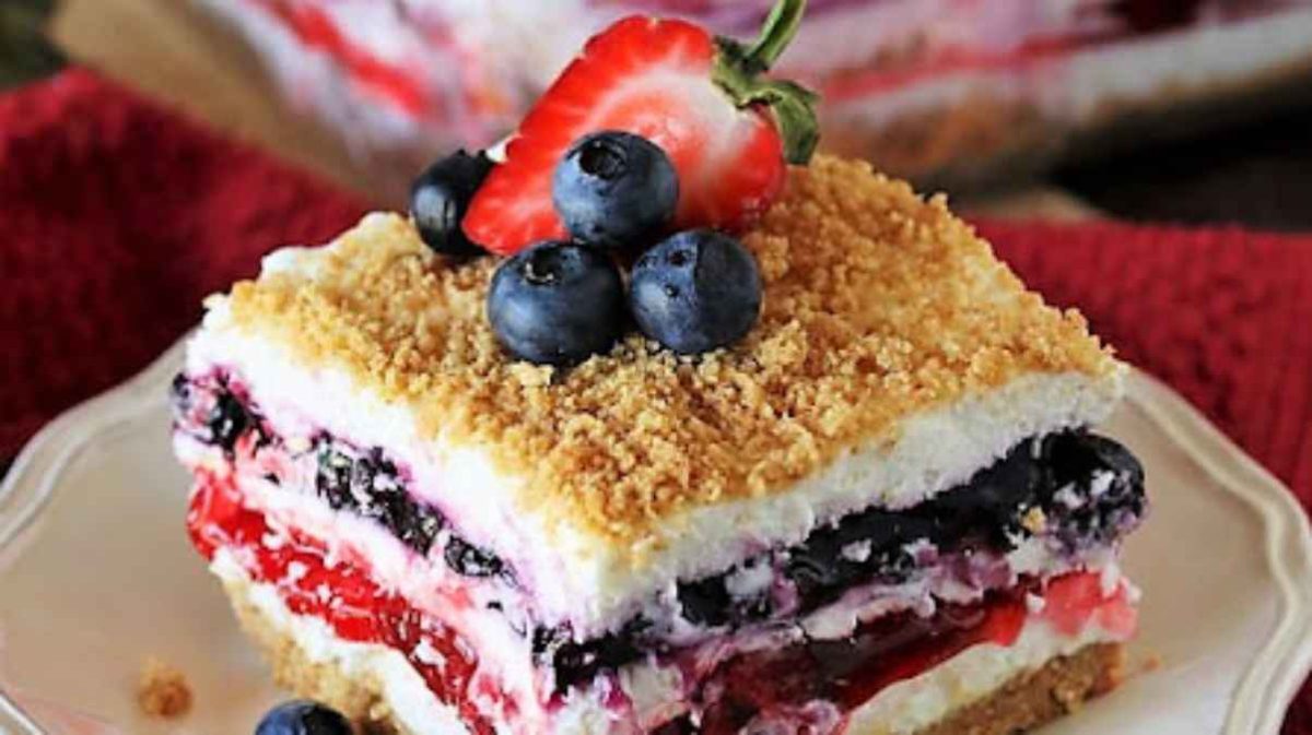 Red White & Blue Mixed Berry Yum Yum.
