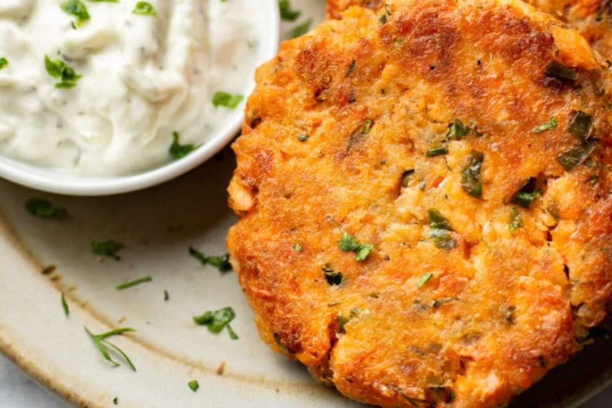 Salmon Patties. 