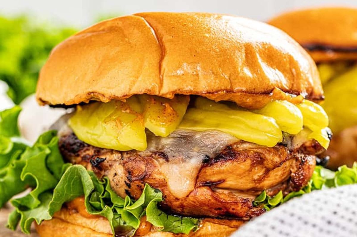 Santa Fe Grilled Chicken Sandwich CarlS Jr Copycat