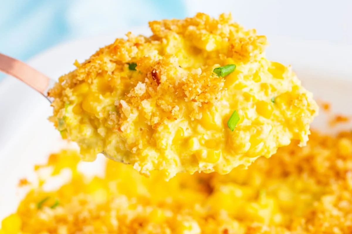 Scalloped Corn Casserole with Ritz Crackers 1