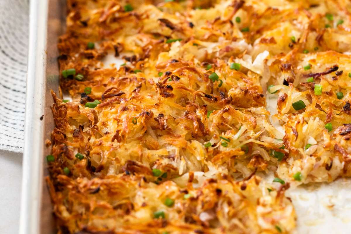 Sheet Pan Hash Browns.