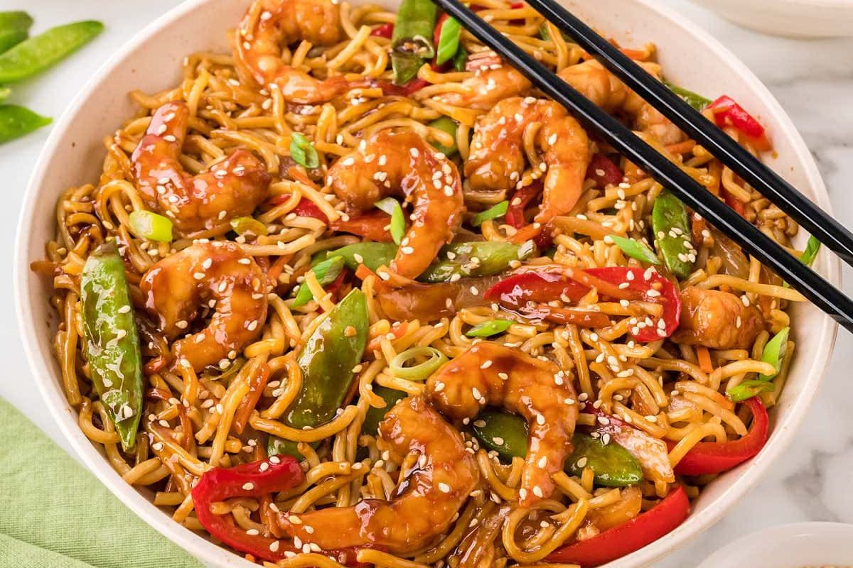 Shrimp Lo Mein 2