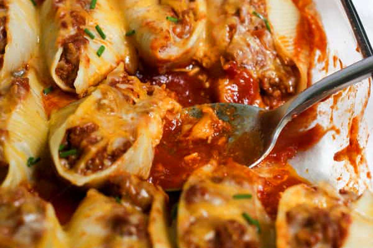 Sloppy Joe Stuffed Shells4