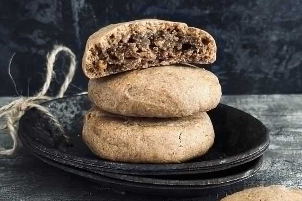 Sourdough Discard Spiced Peanut Butter Cookies.