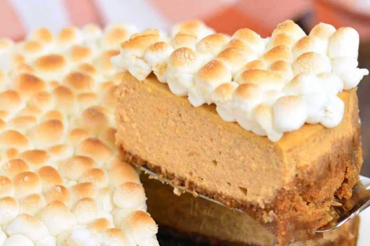 Sweet Potato Cheesecake.