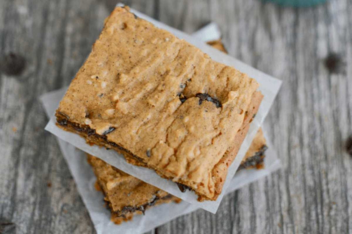 Sweet Potato White Bean Bars.