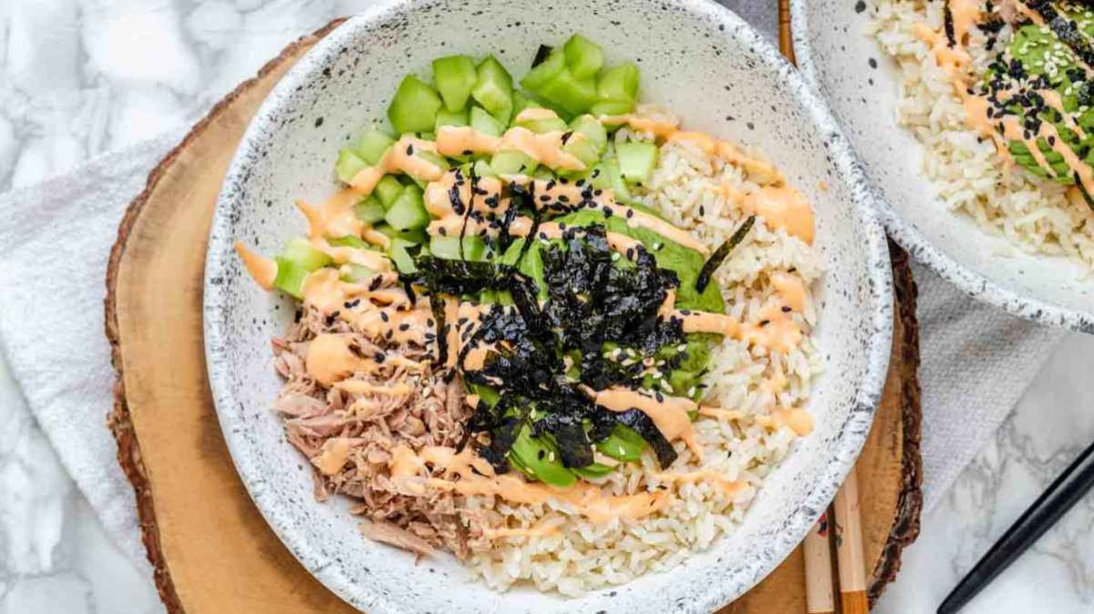Tuna Sushi Bowl. 