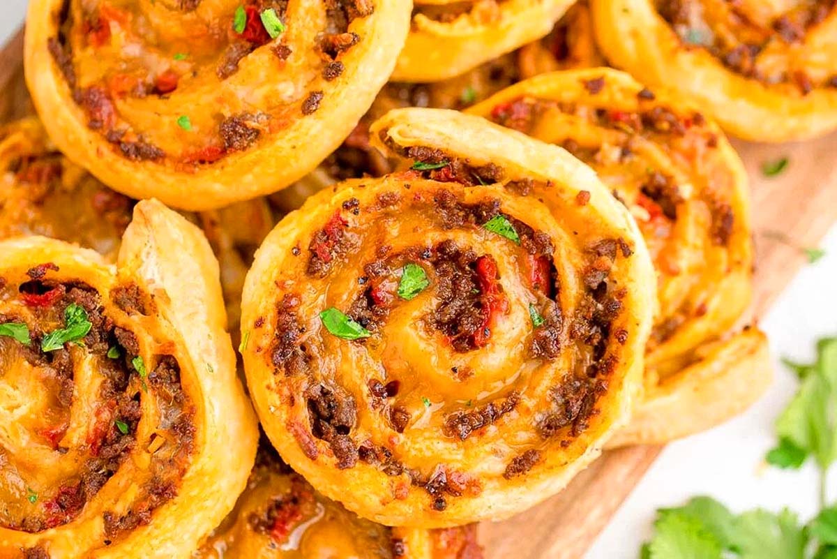 Taco Pinwheels. 