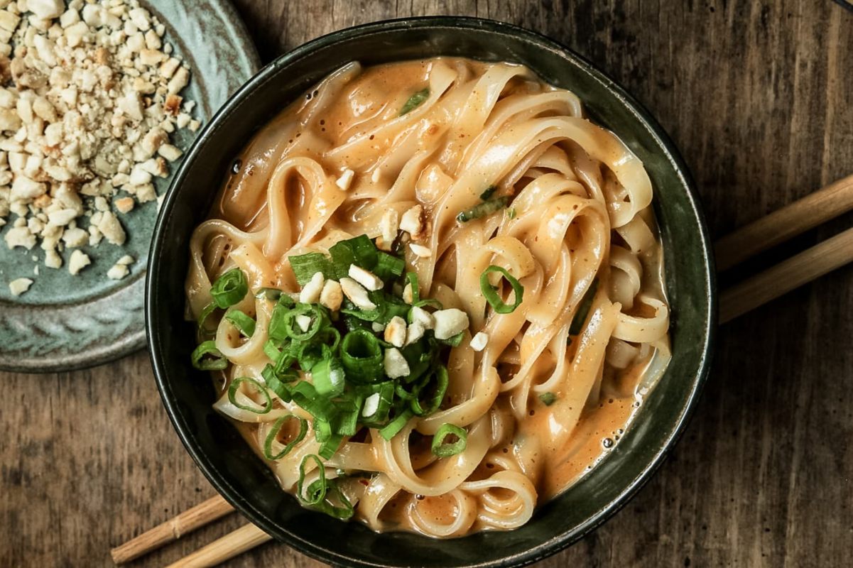 Thai Peanut Noodles Quick And Easy Recipe