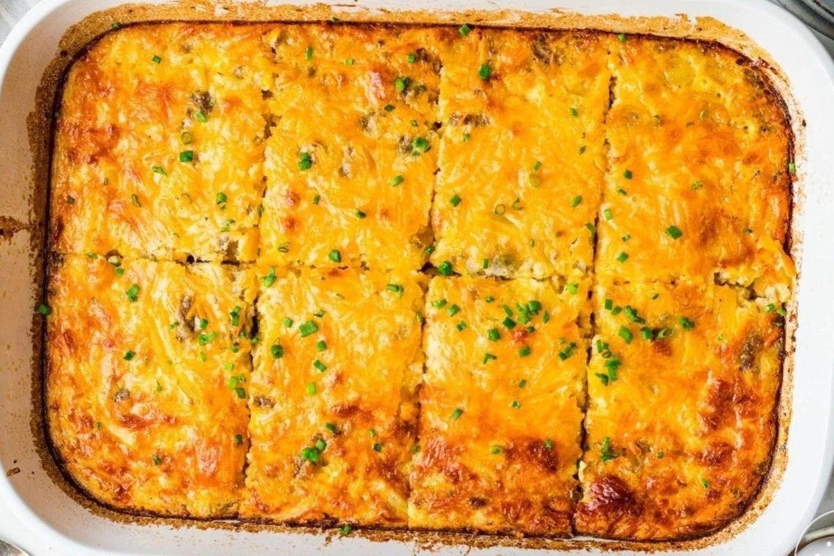 The Best Bisquick Breakfast Casserole.