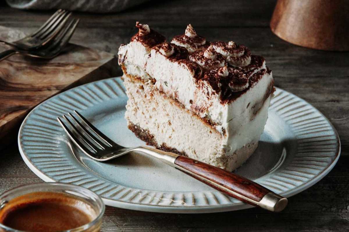 Tiramisu Cheesecake. 