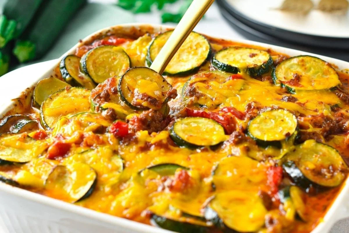 Zucchini Sausage Casserole