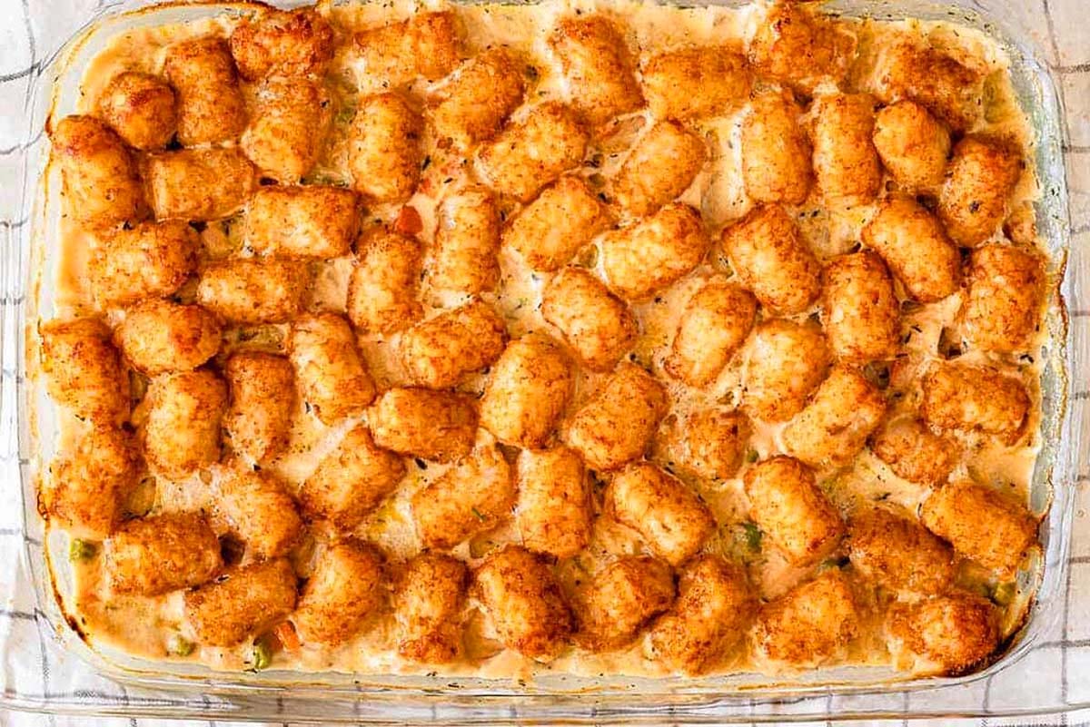 baked chicken tater tot casserole