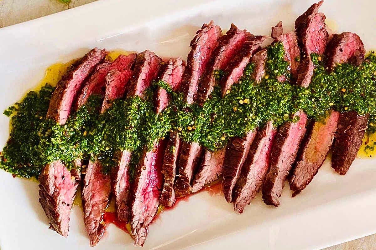 Bavette Steak. 
