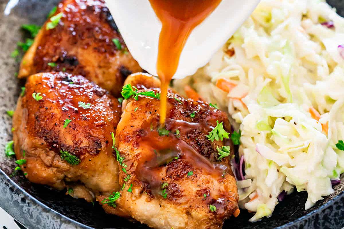 Brown Sugar Garlic Chicken. 