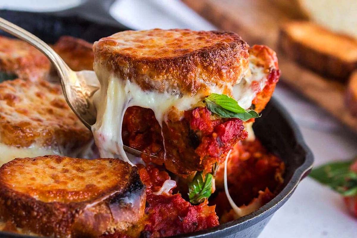 Meatball Sub Casserole.
