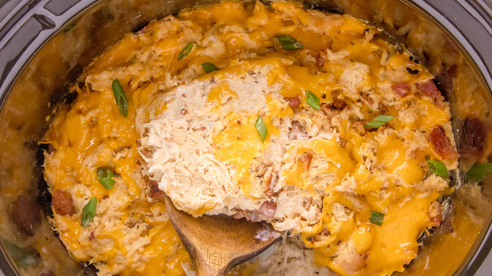 Crockpot Crack Chicken recipe by Cheerful Cook.