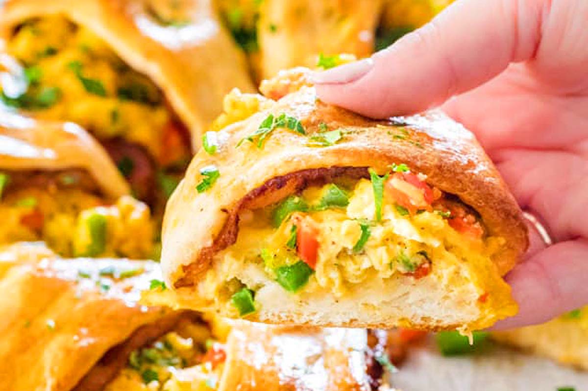 crescent bacon breakfast ring 1