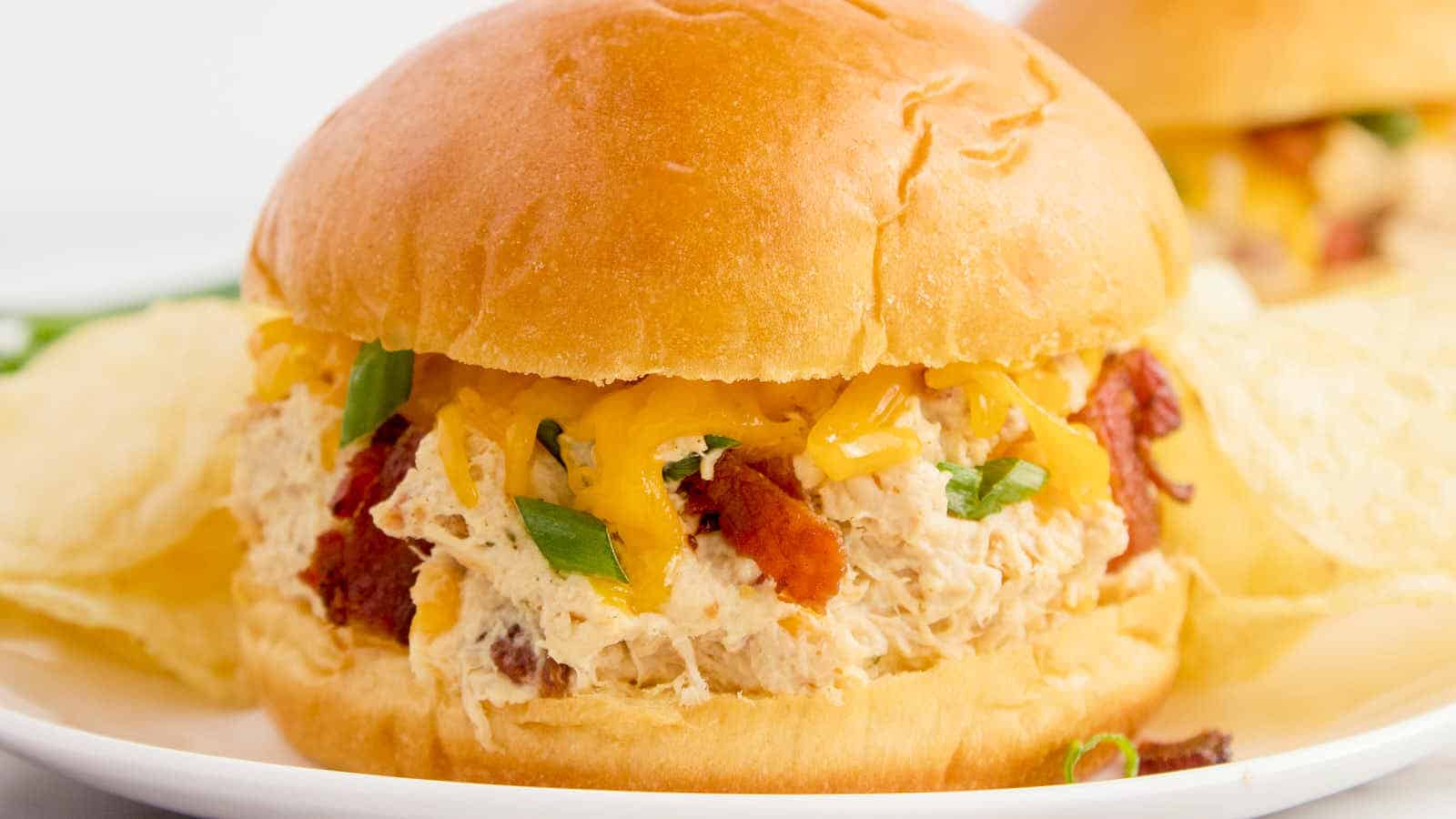 Crockpot Crack Chicken recipe by Cheerful Cook.