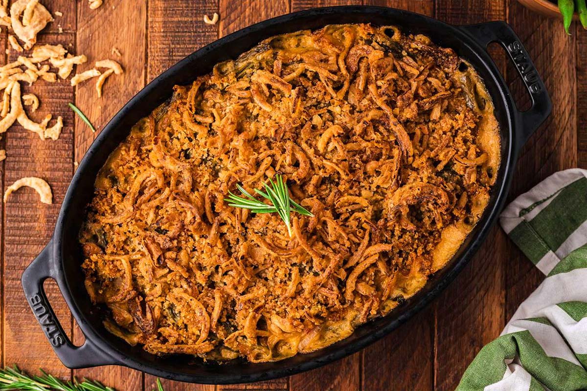 Green Bean Casserole. 