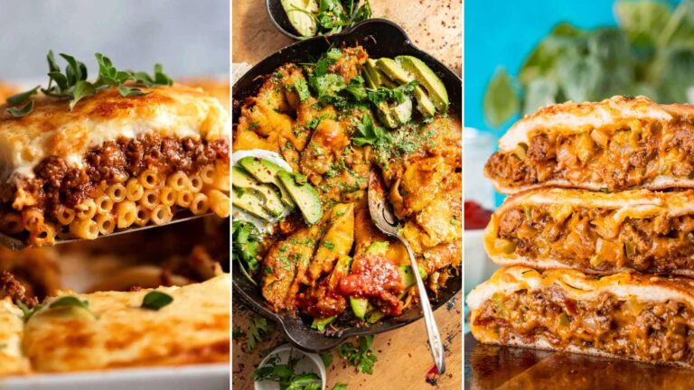 Easy ground beef recipes.