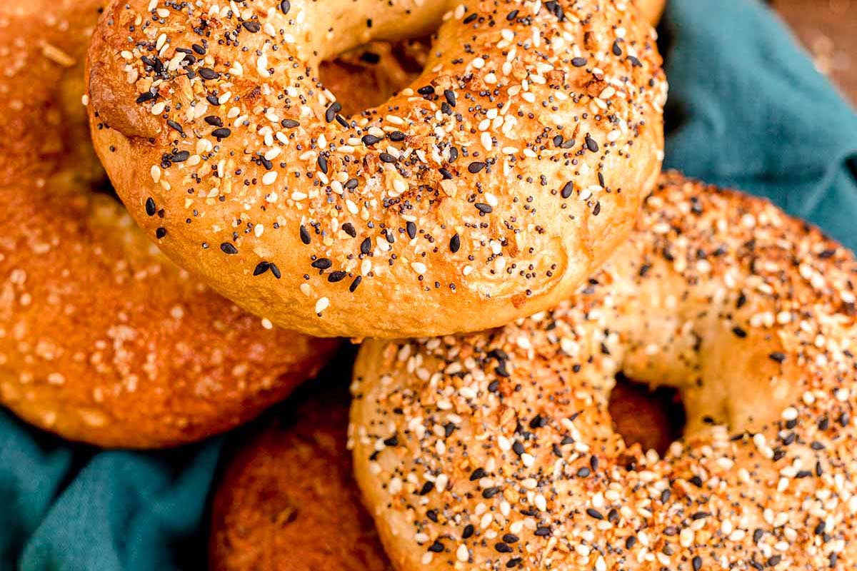 homemade bagels recipe
