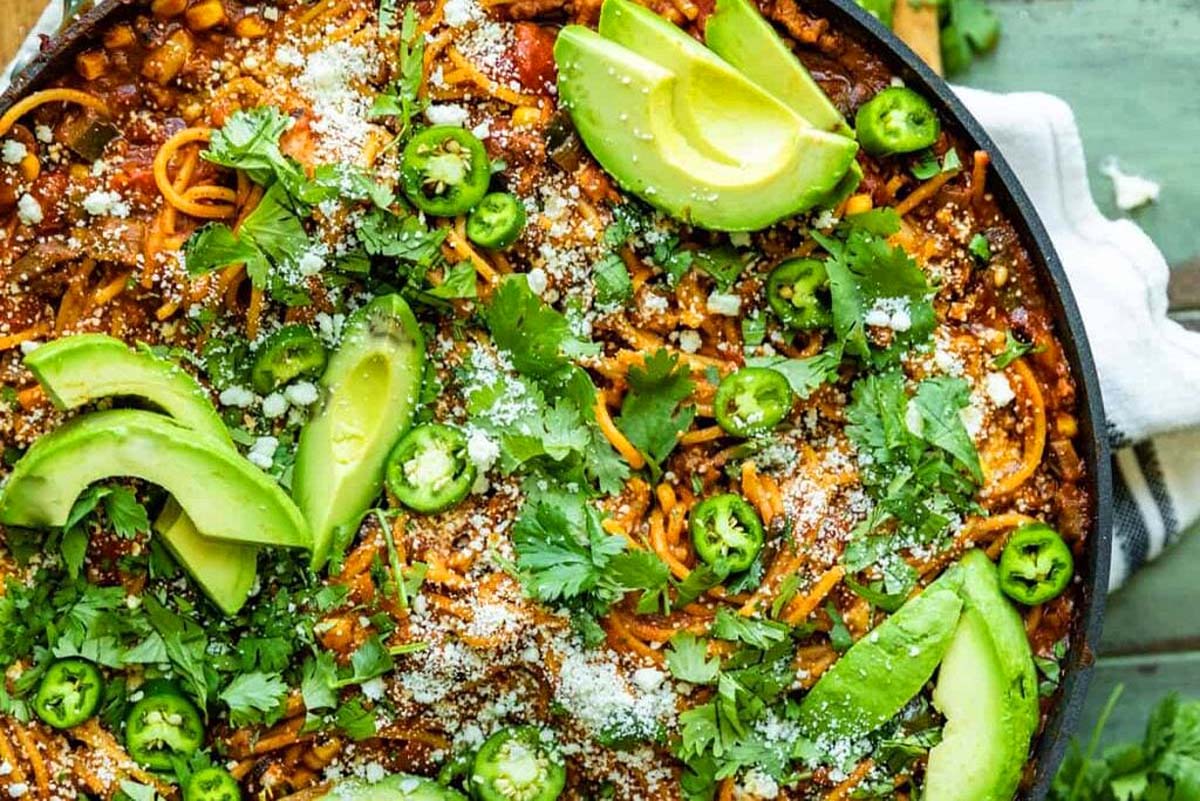 Mexican Spaghetti Casserole