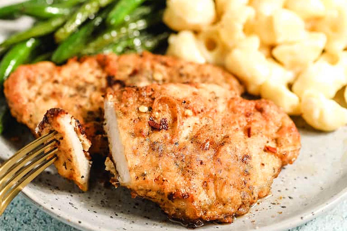 Southern Fried Pork Chops And Gravy.