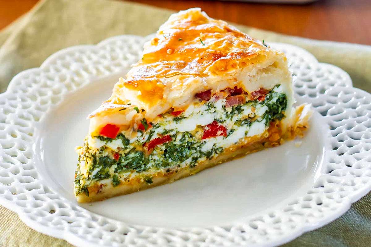 spinach ricotta brunch bake