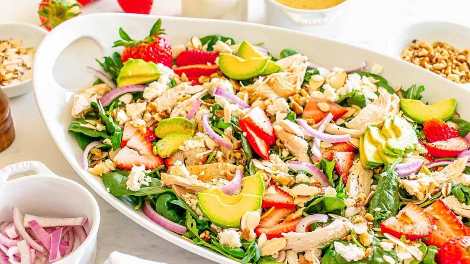 Strawberry Fields Salad recipe by xoxoBella.