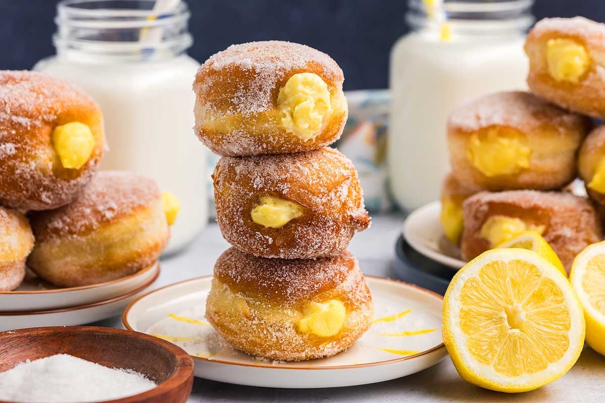 Bomboloni - Italian Doughnuts.