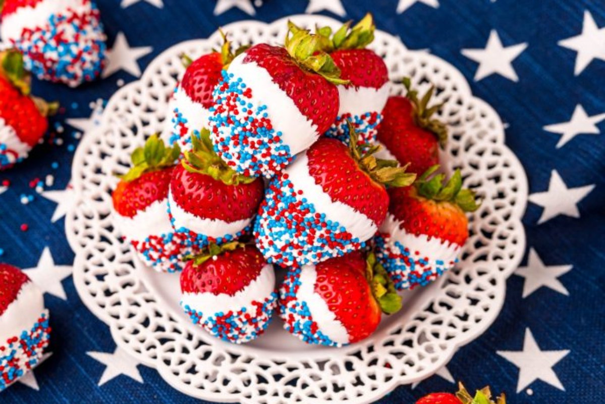 4Th Of July Strawberries