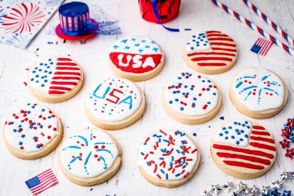 4Th Of July Sugar Cookies