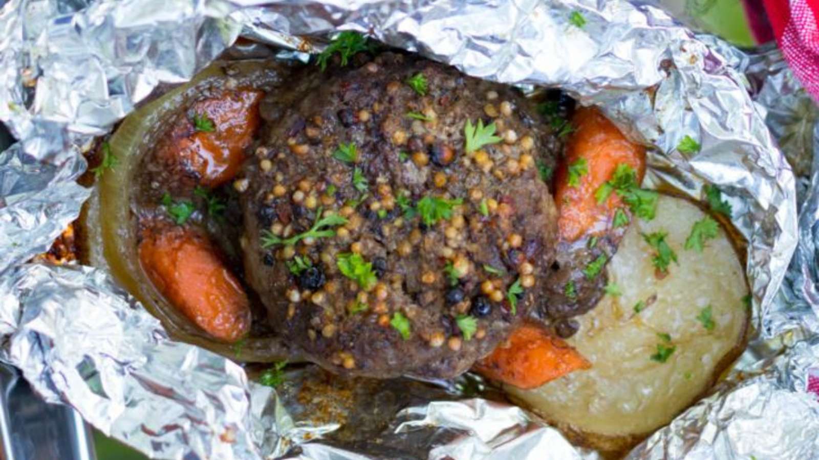 Hamburger Hobo Dinner Foil Packs recipe by A Southern Soul.