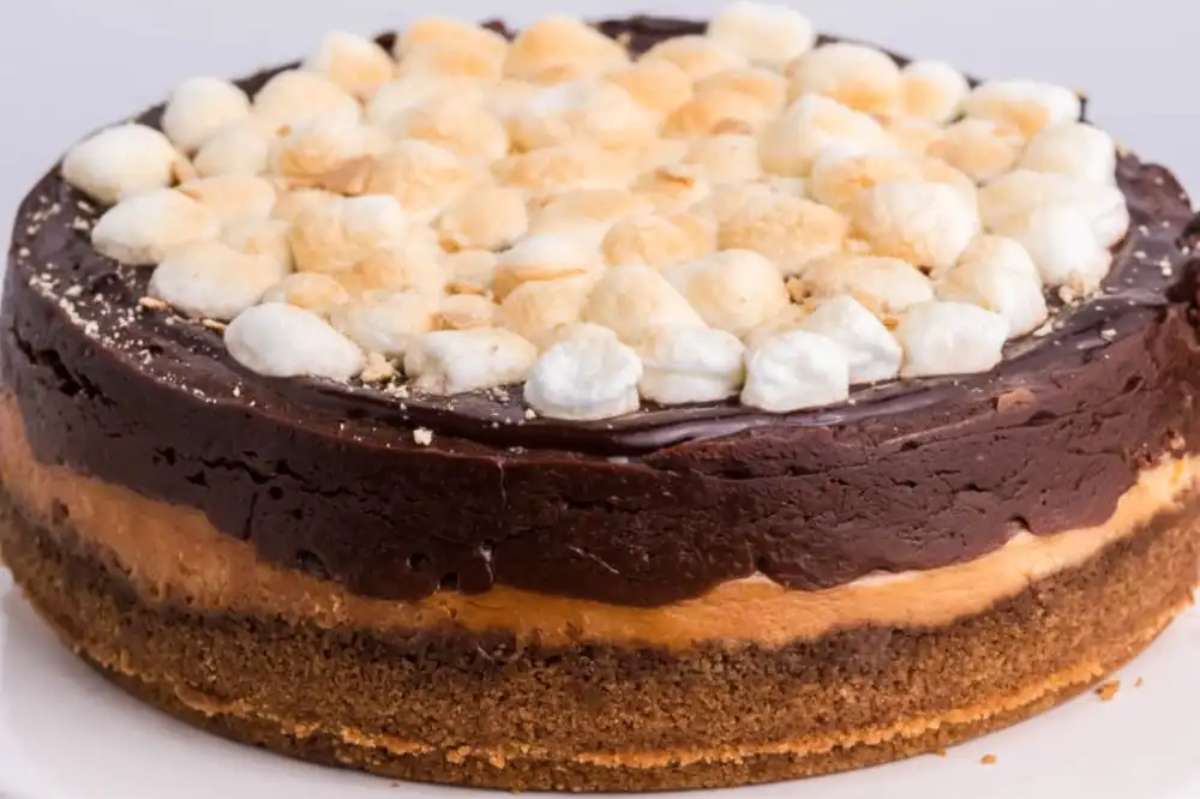 Air Fryer Smore'S Cheesecake.