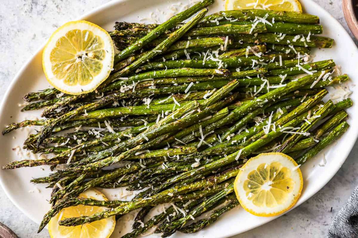 Air Fryer Asparagus Recipe.