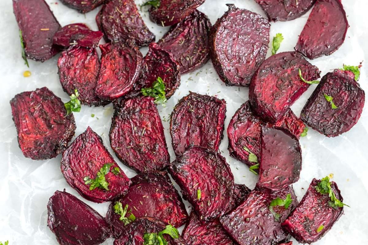 Air Fryer Beet Chips. 
