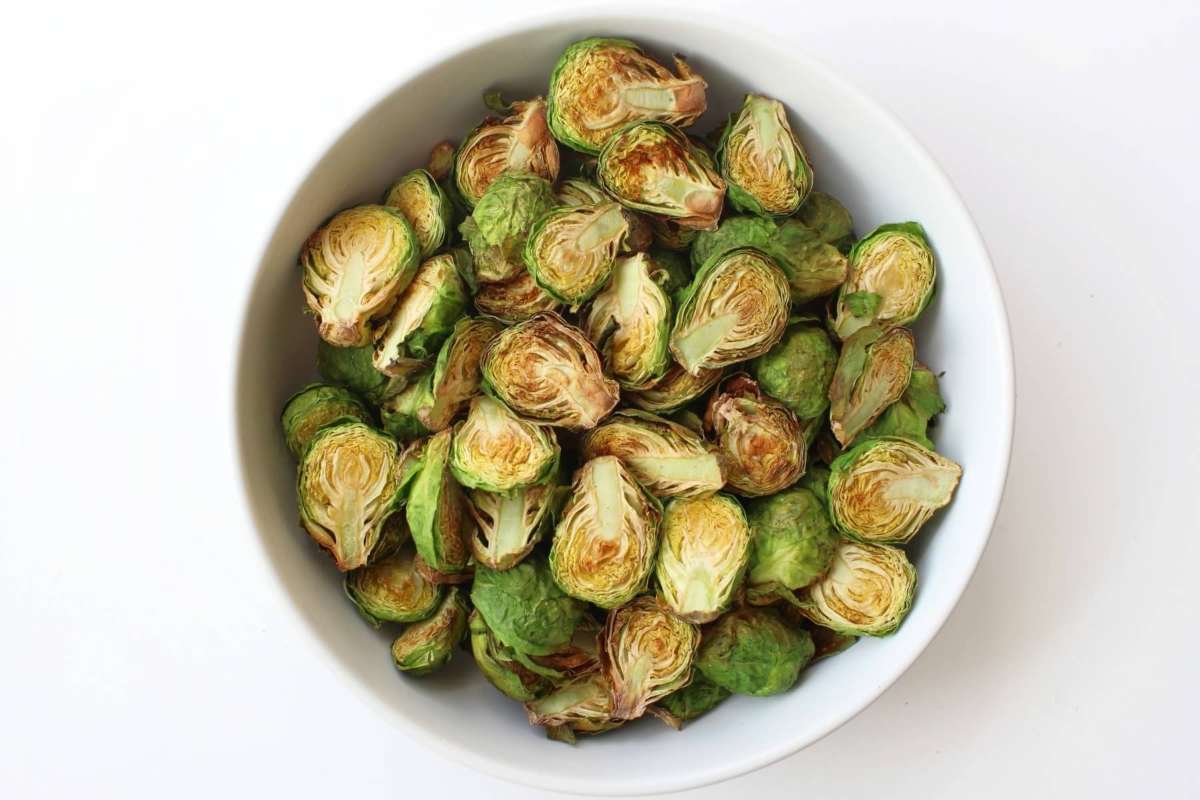Air Fryer Brussels Sprouts.